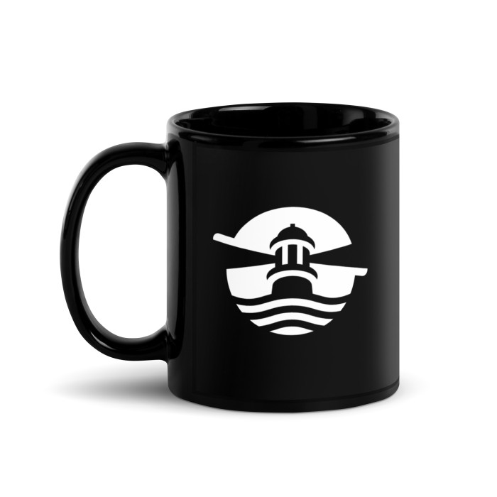 MPAA Logo Black Glossy Mug - Image 2