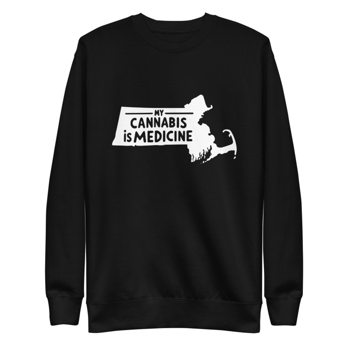 My Cannabis Is Medicine™ Premium Dark Sweatshirt